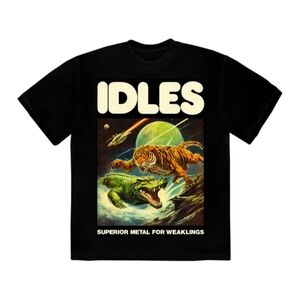 Idles tangk rock band t-shirt
